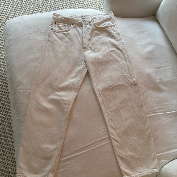 Agolde white denim size 27 - Picture 1 of 5